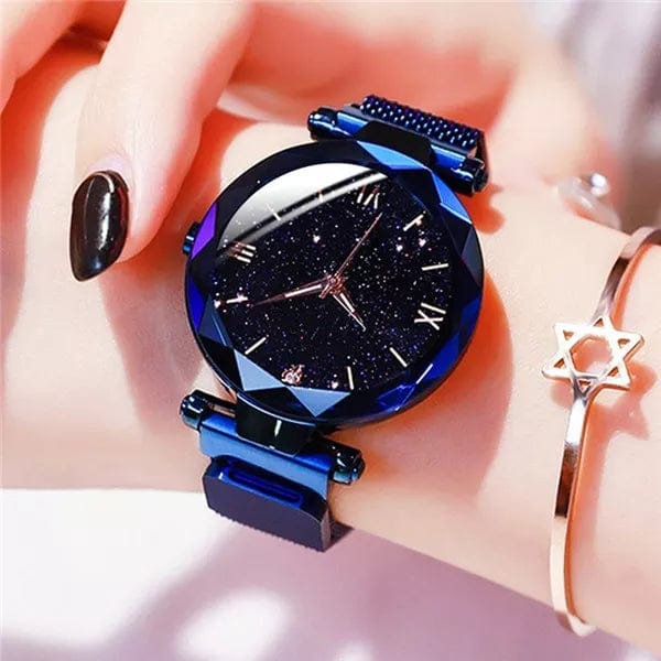 Reloj Mujer Luxury Starry Sky Women Watches Magnetic Mesh Belt Band Watch Women's Fashion Dress Wristwatch Zegarek Damski - SHOWLU FASHION STORE