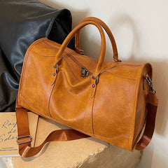 Retro Crossbody Business Trip Female Texture Hand - Held Luggage Bag - SHOWLU FASHION STORE