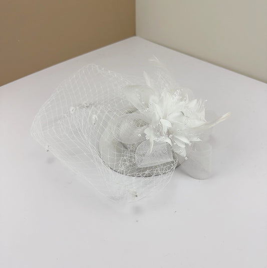 Retro Dinner Mesh Night Shanghai Socialite Bridal Headdress Flower - SHOWLU FASHION STORE