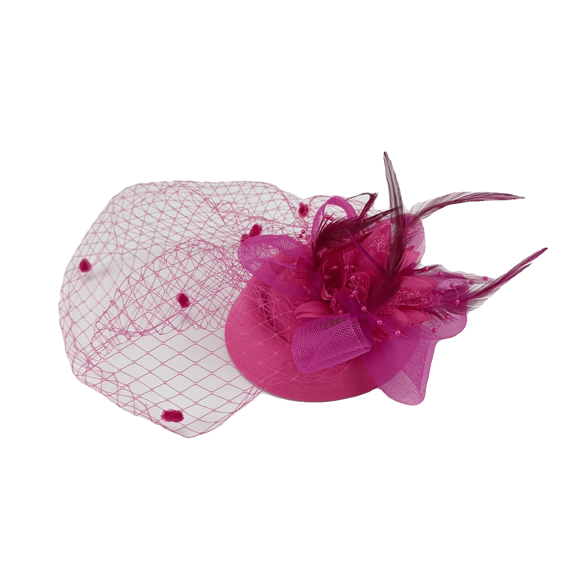 Retro Dinner Mesh Night Shanghai Socialite Bridal Headdress Flower - SHOWLU FASHION STORE