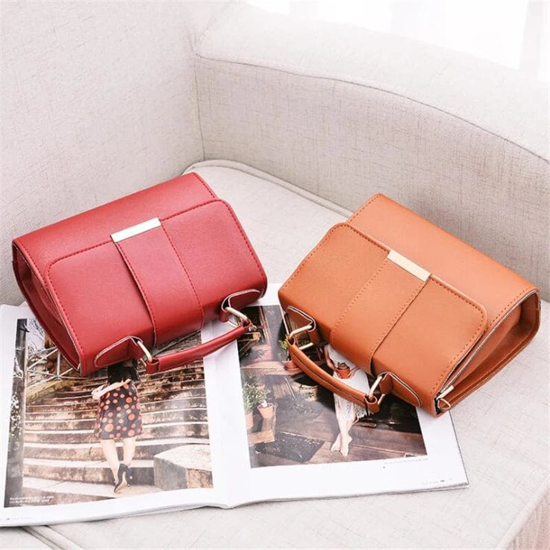 Retro Women Handbag Ladies Crossbody Messenger Bags High Quality PU Leather Female Flap Shoulder Bag New Arrival - SHOWLU FASHION STORE