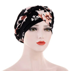  Showlu Fashion Store 37 / China Head Scarf for muslim women Two-color cotton braid turban bonnet hijab Caps Inner hijabs femme musulman arab wrap turbantes