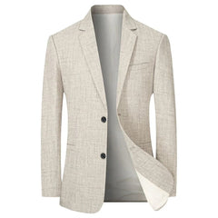 Sky Blue Men's Suit Jacket Thin Blazers Spring Autumn Solid Business Formal Wear Men Clothing Wedding Coat Oversize 4XL - SHOWLU FASHION STORE