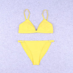 Small Discount Fashion Sexy Bikini Separates Swimsuit Summer Small Breasts Lady's Travel Outfit Beach Swimsuit - SHOWLU FASHION STORE