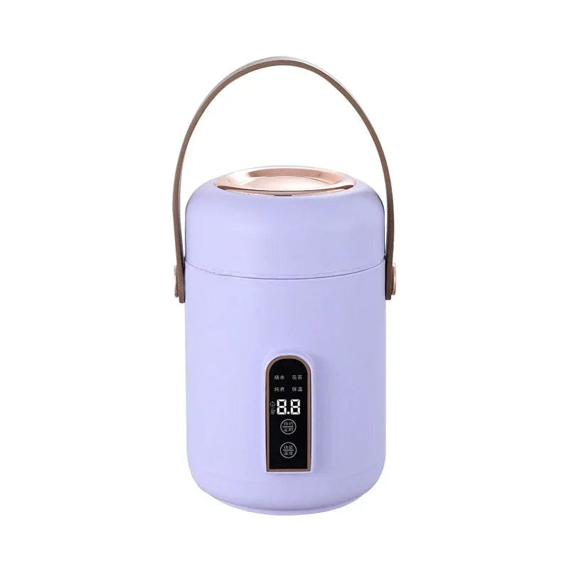 Smart Electric Stew Pot Portable Soup Insulation Bucket Rice Noodles Porridge Stew Skillet Cup Heater Boiler Lunch Box Office - SHOWLU FASHION STORE