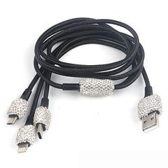 Sparkling Dual USB Car Charger - SHOWLU FASHION STORE