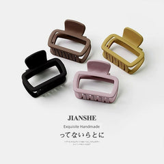 Square Simple Wild Shark Clip Hairware Loose Clip - SHOWLU FASHION STORE