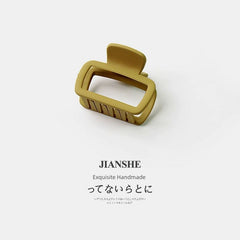 Square Simple Wild Shark Clip Hairware Loose Clip - SHOWLU FASHION STORE