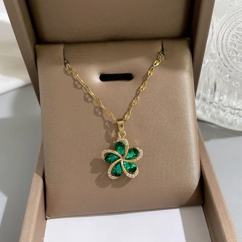 Stainless Steel Blue Hummingbird Pendant Necklace For Women Girls Fashion Clavicle Chain Choker Aesthetic Jewelry Birthday Gifts - SHOWLU FASHION STORE