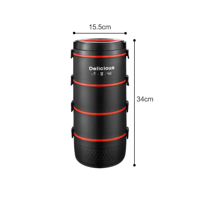 Stainless Steel Portable Lunch Box Set - SHOWLU FASHION STORE