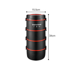 Stainless Steel Portable Lunch Box Set - SHOWLU FASHION STORE