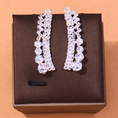 Stonefans Simple Round Crystal Necklace Sets Wedding for Women Bride Accessories Rhinestone Africa Jewelry Set Bridesmaid Gift - SHOWLU FASHION STORE
