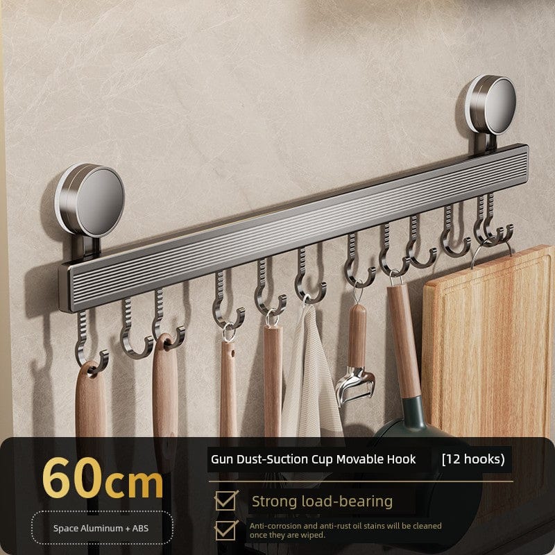 Suction Cup Punch - Free Wall Condiment Hook Rack - SHOWLU FASHION STORE