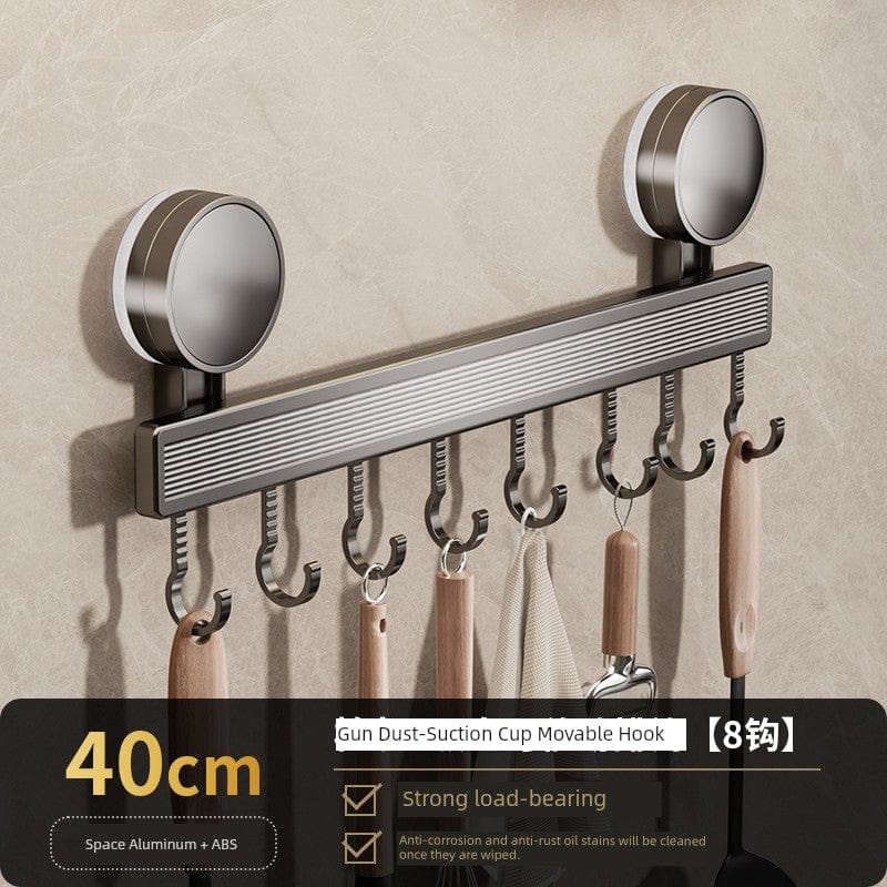 Suction Cup Punch - Free Wall Condiment Hook Rack - SHOWLU FASHION STORE