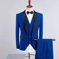 Suit Three - Piece Suit New Men's Fashion Three - Piece Suit - SHOWLU FASHION STORE