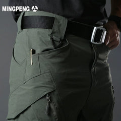 Summer Archon Tactical Trousers Men's Slim Special Forces Quick - Dry Pants Ultra - Thin Breathable Training Outdoor Work Clothes Military Fans - SHOWLU FASHION STORE