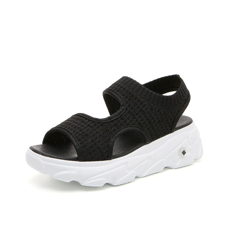 Summer Fairy Style Daddy Platform Shoes Thick Sole Sports Sandals - SHOWLU FASHION STORE