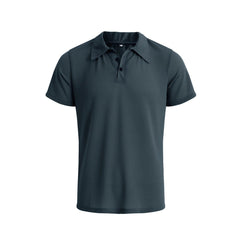Summer New Men's Short Sleeve T-shirt Cool and Breathable Polo Shirt Business Casual Sweat - absorbing Tops L - 4XL - SHOWLU FASHION STORE
