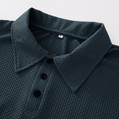Summer New Men's Short Sleeve T-shirt Cool and Breathable Polo Shirt Business Casual Sweat - absorbing Tops L - 4XL - SHOWLU FASHION STORE