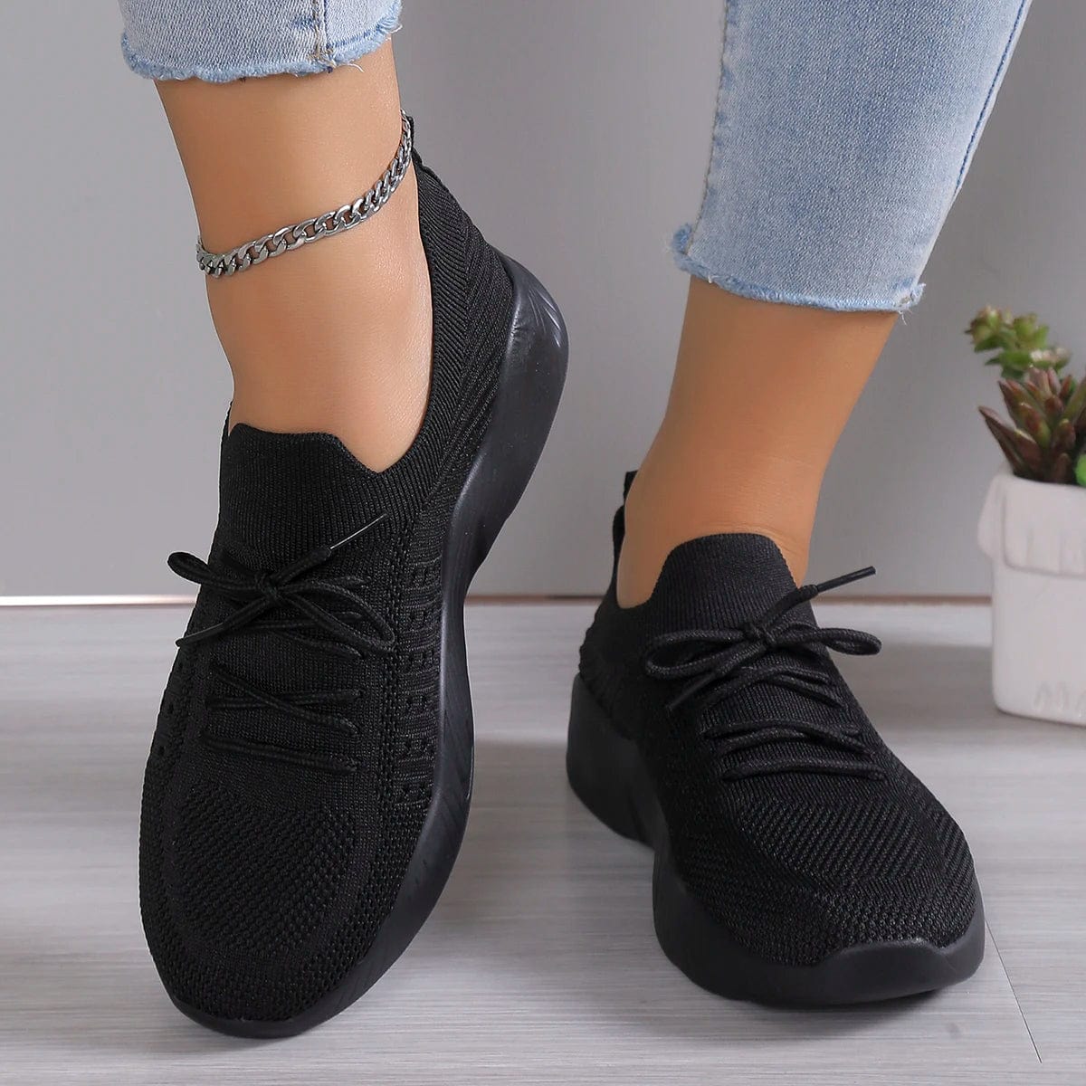 Summer Women Shoes Mesh Breathable Casual Sneakers Lace - Up Vulcanized Shoes Ladies Platform Sport Shoes Female Tennis Shoes - SHOWLU FASHION STORE