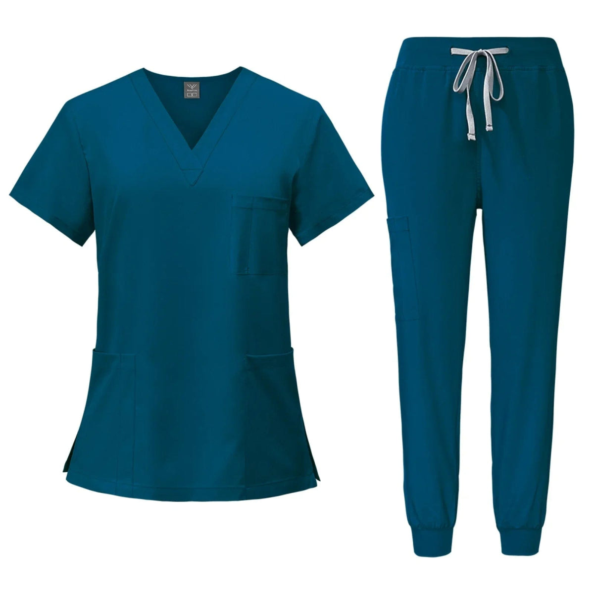Surgical Uniforms Woman Nursing Enfermeria Sets Top + Pant Articles Medical Uniform Scrubs Clinical Beauty Salon hospital Suits - SHOWLU FASHION STORE
