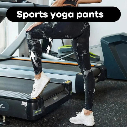 Tie Dye Seamless Leggings for Women High Waist Yoga Pants, Scrunch Butt Lifting Elastic Tights - SHOWLU FASHION STORE