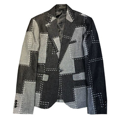 Trendy Spring and Autumn Korean Style Slim - Fit Wool Suit Jacket - SHOWLU FASHION STORE