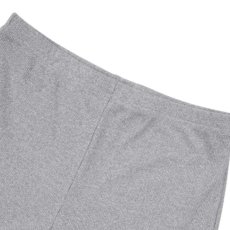 Two Piece Summer Outfits Women 2024 Fashion Sleeveless Top & Solid Shorts Y2k Casual Versatile Knit Suit for Female Streetwear - SHOWLU FASHION STORE