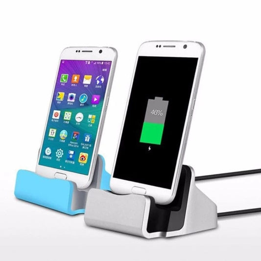 Type - C Fast Charging Dock Station Desktop USB C 3.1 Docking Charger with Cable for Huawei P9 Plus Smart Cell Phone - SHOWLU FASHION STORE