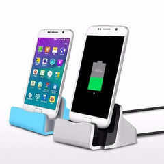 Type - C Fast Charging Dock Station Desktop USB C 3.1 Docking Charger with Cable for Huawei P9 Plus Smart Cell Phone - SHOWLU FASHION STORE