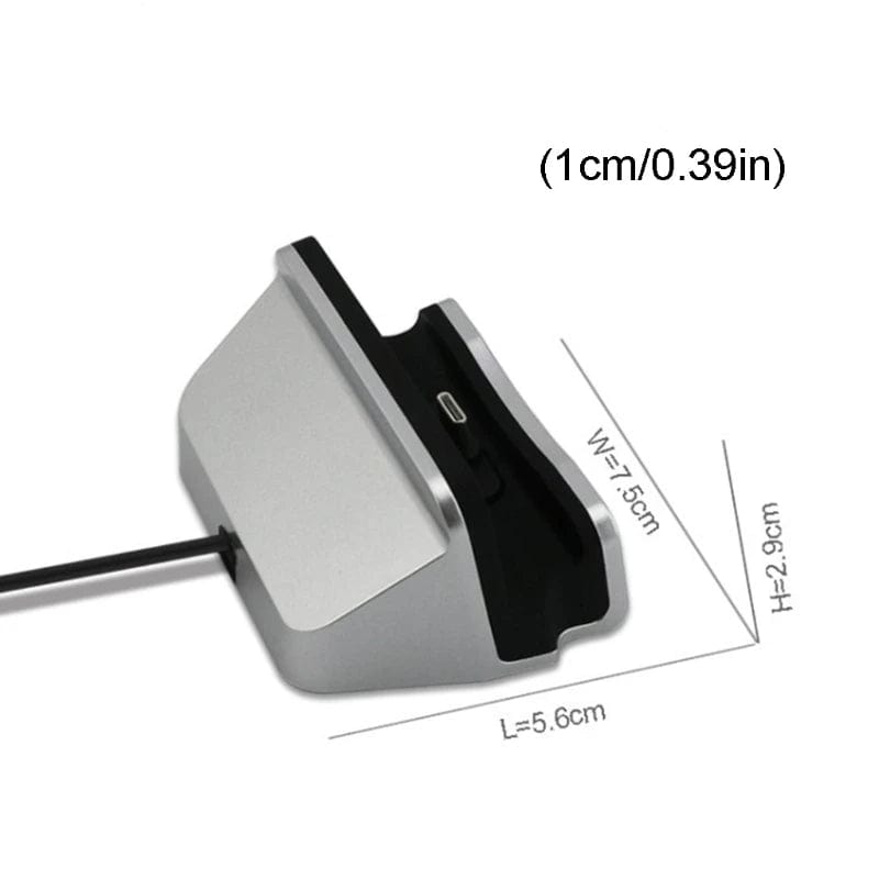 Type - C Fast Charging Dock Station Desktop USB C 3.1 Docking Charger with Cable for Huawei P9 Plus Smart Cell Phone - SHOWLU FASHION STORE