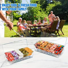 Ultimate Chilled Condiment Server Tray - SHOWLU FASHION STORE