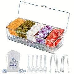 Ultimate Chilled Condiment Server Tray - SHOWLU FASHION STORE