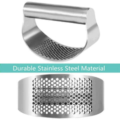 Upgraded Stainless Steel Garlic Press Squeezer Manual Garlic Ginger Rocker Crusher Garlic Cutting Mince Tools Kitchen Gadgets - SHOWLU FASHION STORE