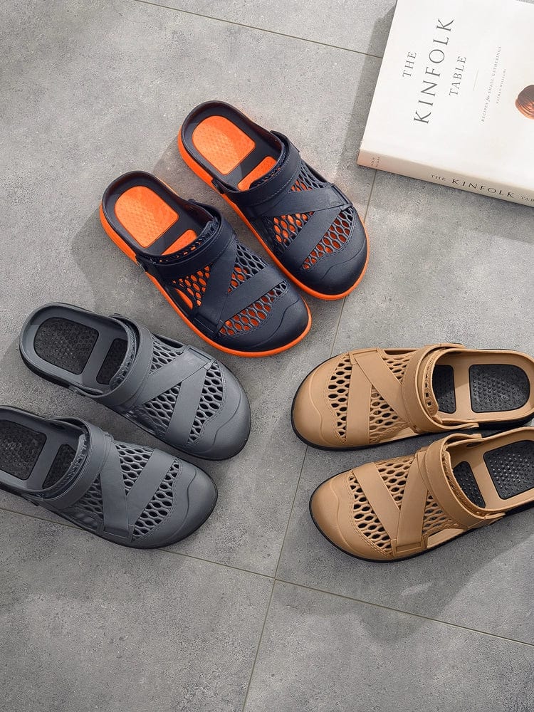 Vietnam Latex Sports Casual Non - Stinky Feet Backstrap Sandals - SHOWLU FASHION STORE