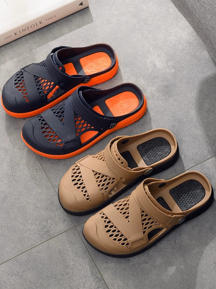 Vietnam Latex Sports Casual Non - Stinky Feet Backstrap Sandals - SHOWLU FASHION STORE