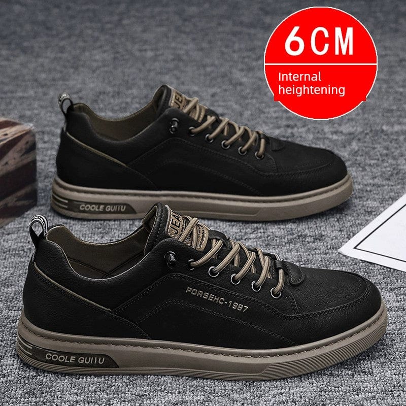 White Autumn Leisure Flats Men's Shoes - SHOWLU FASHION STORE