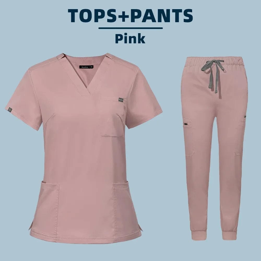 Wholesale Operating Room Medical Uniform Scrubs Hospital Working Scrubs Set Medical Supplies Nurse Dental Surgery Suit Workwear - SHOWLU FASHION STORE