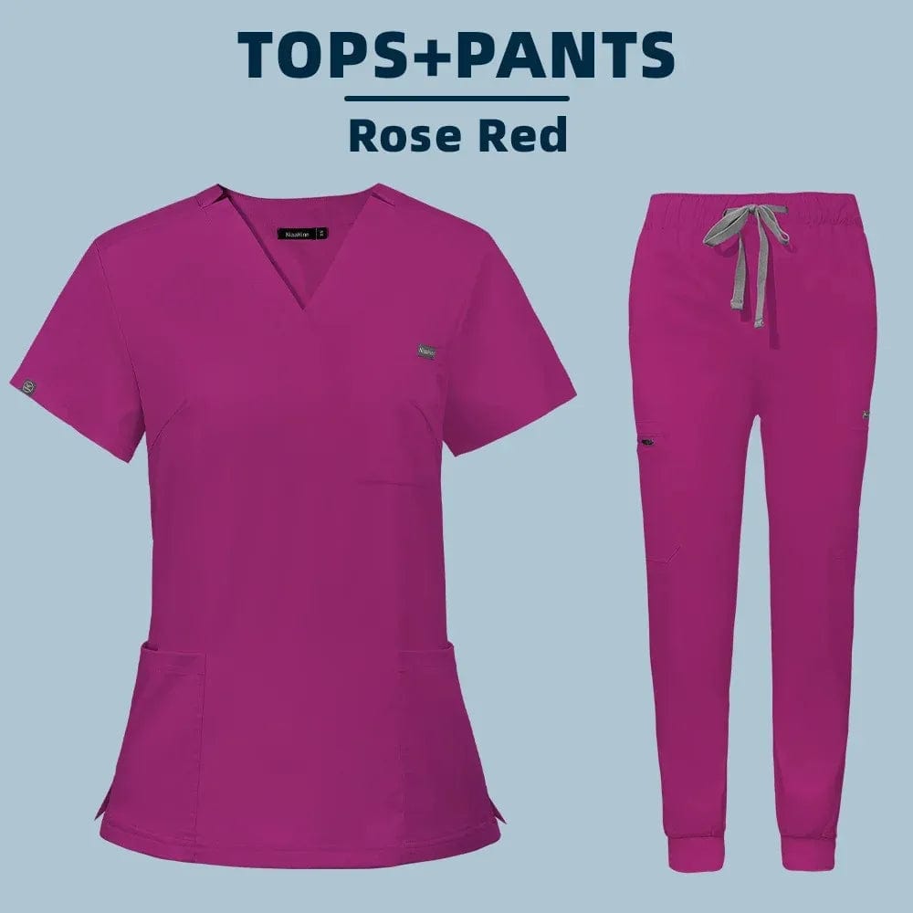 Wholesale Operating Room Medical Uniform Scrubs Hospital Working Scrubs Set Medical Supplies Nurse Dental Surgery Suit Workwear - SHOWLU FASHION STORE