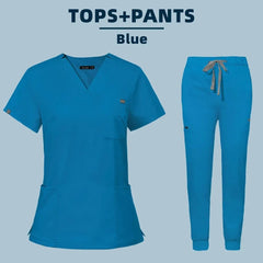 Wholesale Operating Room Medical Uniform Scrubs Hospital Working Scrubs Set Medical Supplies Nurse Dental Surgery Suit Workwear - SHOWLU FASHION STORE