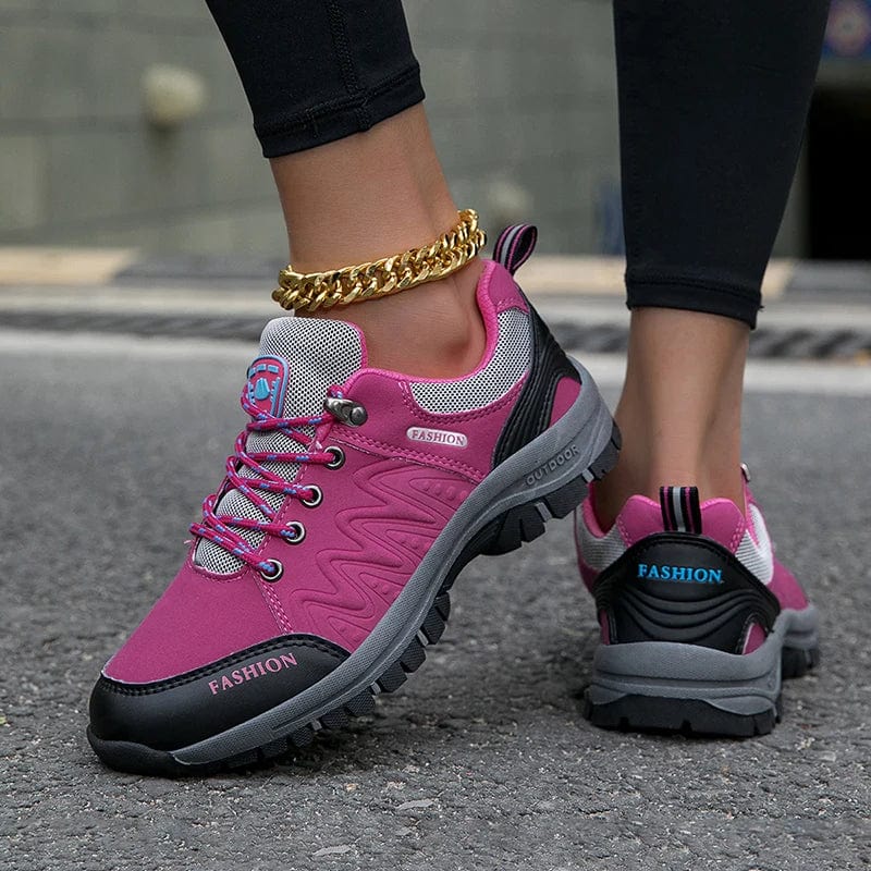 Women Hiking Shoes Outdoor Sneakers Non Slip Walking Shoes Comfortable Footwear Climbing Jogging Boots Sports Shoes for Wamen - SHOWLU FASHION STORE