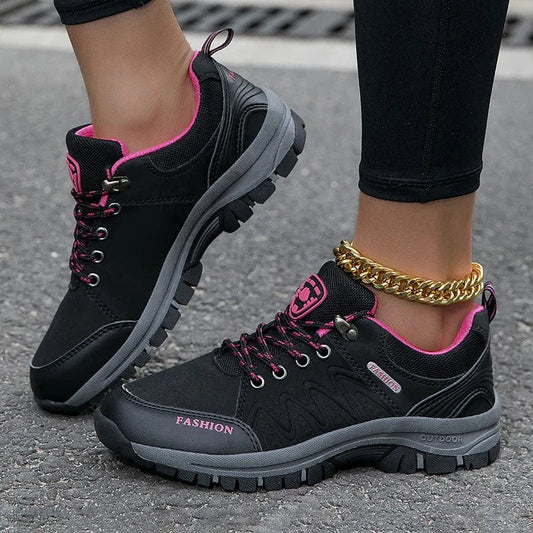 Women Hiking Shoes Outdoor Sneakers Non Slip Walking Shoes Comfortable Footwear Climbing Jogging Boots Sports Shoes for Wamen - SHOWLU FASHION STORE
