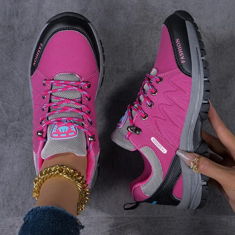 Women Hiking Shoes Outdoor Waterproof Sneakers Non Slip Walking Shoes Comfortable Footwear Climbing Boots Sports Shoes for Waman - SHOWLU FASHION STORE