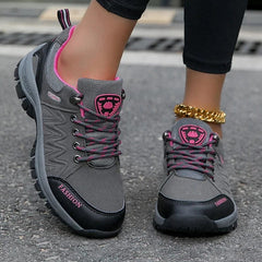 Women Hiking Shoes Outdoor Waterproof Sneakers Non Slip Walking Shoes Comfortable Footwear Climbing Boots Sports Shoes for Waman - SHOWLU FASHION STORE