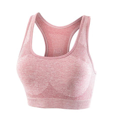 Women Sports Bra Top Push Up Fitness Yoga Bra Underwear Sport Tops For Women Breathable Running Vest Gym Wear - SHOWLU FASHION STORE