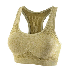 Women Sports Bra Top Push Up Fitness Yoga Bra Underwear Sport Tops For Women Breathable Running Vest Gym Wear - SHOWLU FASHION STORE