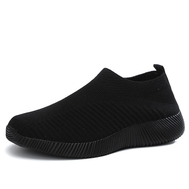 Women Vulcanized Shoes High Quality Women Sneakers Slip On Flats Shoes Women Loafers Plus Size 42 Walking Flat - SHOWLU FASHION STORE