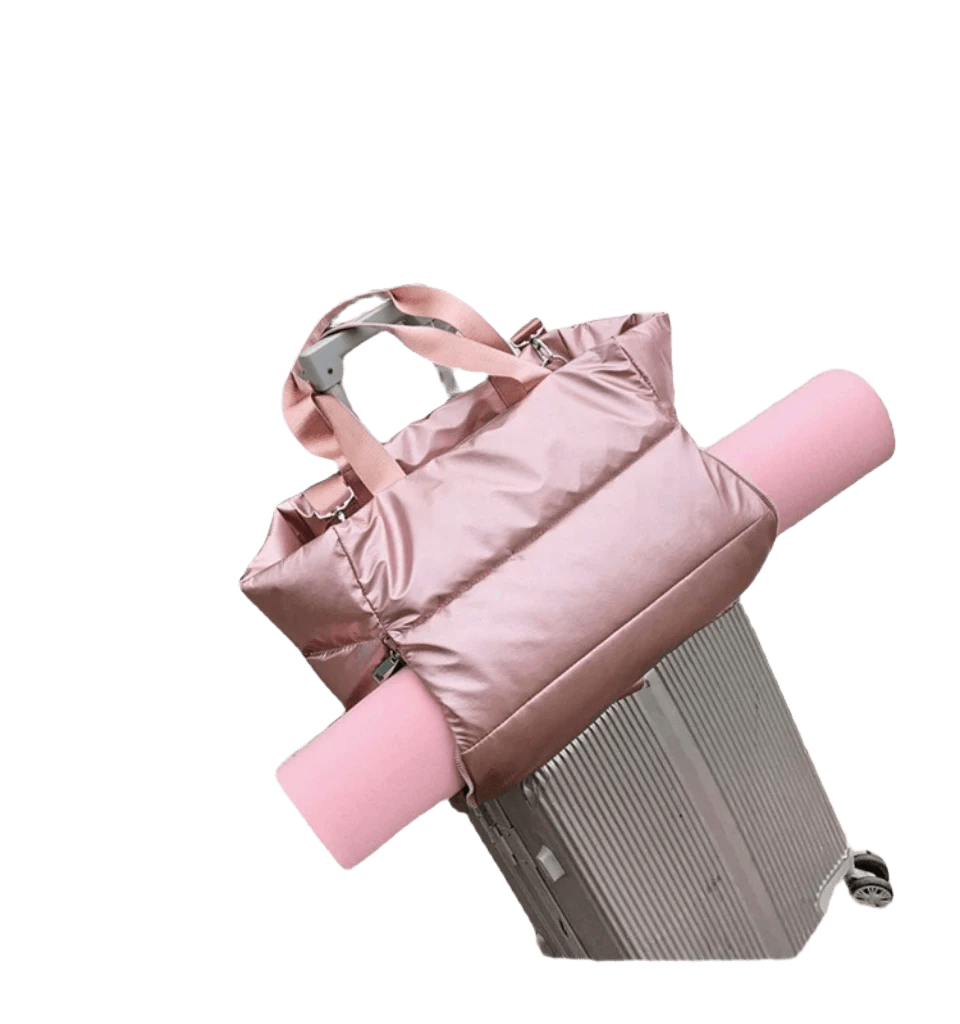 Women's Fashion Yoga Training Travel on One Shoulder Gym Bag - SHOWLU FASHION STORE