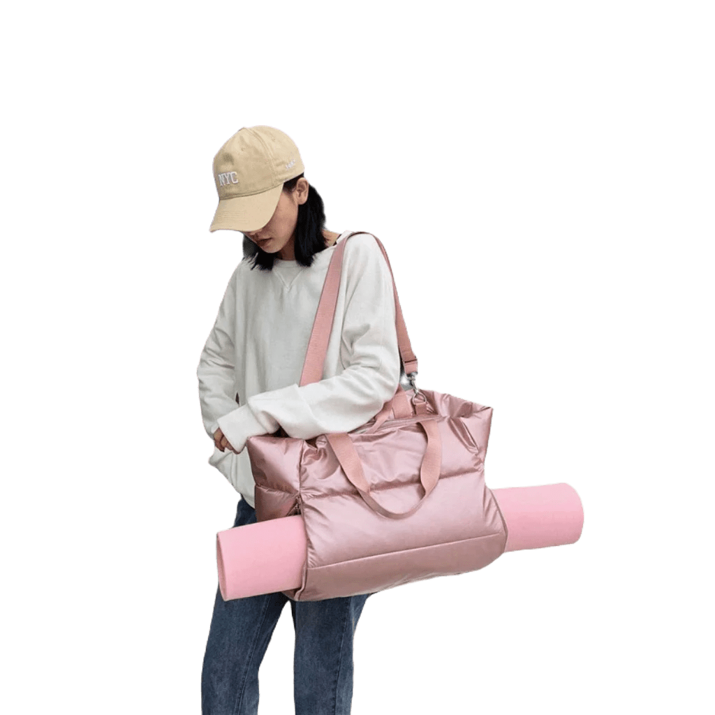 Women's Fashion Yoga Training Travel on One Shoulder Gym Bag - SHOWLU FASHION STORE