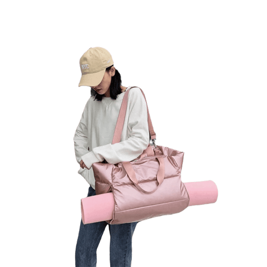 Women's Fashion Yoga Training Travel on One Shoulder Gym Bag - SHOWLU FASHION STORE